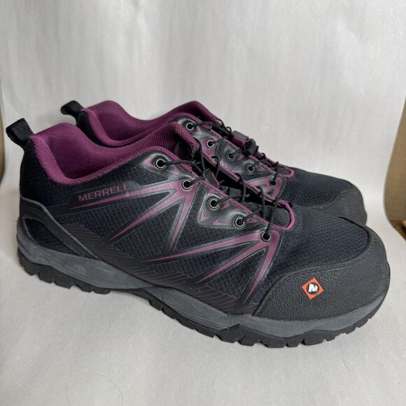 Merrell J15822 Fullbench Composite Toe Safety Work Shoes Women Size 11 M - Picture 1 of 11